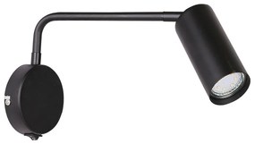 Fali lámpa TINA 1xGU10/15W/230V fekete