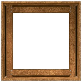 ültető rozsdás 40x40x40 cm időjárásálló acélból