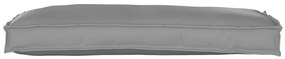 Raklap párna készlet 2 pcs Szürke 100 x 40 x 8 cm Oxford szövet