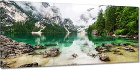 Vászonkép 150x70 Hegyi tó