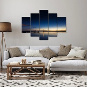 Egy világítótorony képe a távolban (150x105 cm)