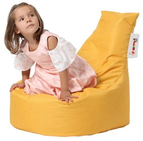 Sárga gyerek babzsákfotel Baton – Floriane Garden