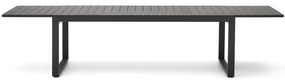 Fém kerti étkezőasztal 100.5x220 cm Galdana – Kave Home