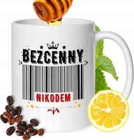 Bögre Nikodémus Férj Barátjának Nyomtatott Ajándék Fehér 330ml