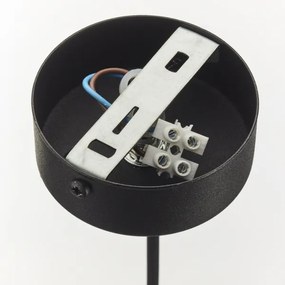 Jupiter 2023 - Csillár zsinóron ZAFRA 1xG9/10W/230V fekete/arany/átlátszó