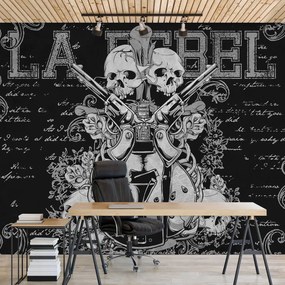 Fotótapéta - Rock zene gitár művészet (152,5x104 cm)