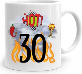 Születésnapra 30 30-es 30-as Bögre Tökéletes Ajándék fényképes nyomtatással