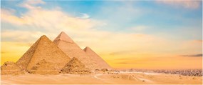 Az egyiptomi piramisok képe (120x50 cm)
