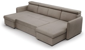 Barcelia U kanapéágy - Asti 03 szövet lila