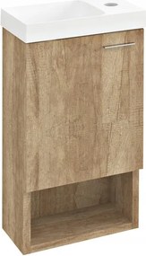 Latus XI mosdó alatti szekrény 30x53x16,5cm, Alabama tölgy