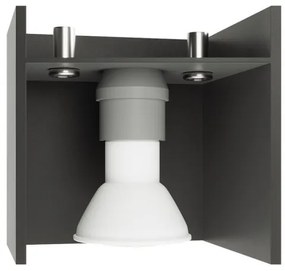 Fali lámpa LORETO 1xG9/40W/230V szürke