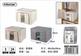 Bézs és szürke Ideális tároláshoz