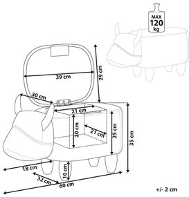 Taburett Calf (fekete). 1011328