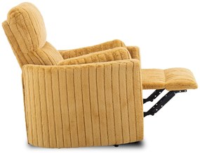 Pozícionáló fotel Reunirse (mustár) . Akció -10%. 1119220
