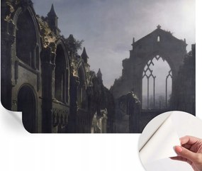 Fotótapéta Fali tapéta Hálószobába és Nappaliba Gótikus romok 152x104 cm