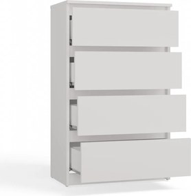 M4 60 komód, 60x97,6x34,5 cm, fehér