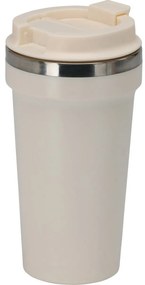 Utazó ivópohár, fehér, 500 ml