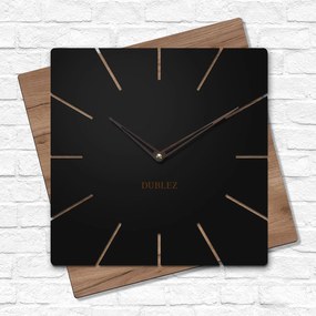 DUBLEZ | Egyedi fa falióra - Diagonala