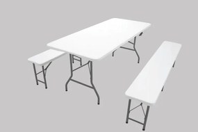 Műanyag sörpad garnitúra – 180cm
