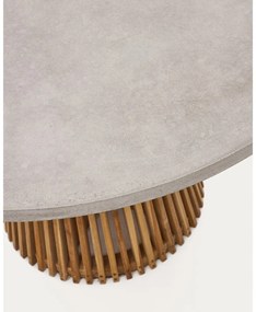 Kerek kerti étkezőasztal ø 120 cm Alcaufar – Kave Home