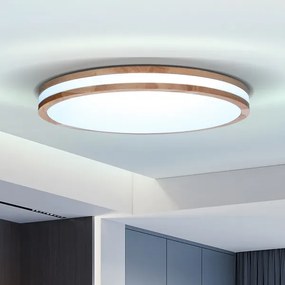 Brilagi - LED dimmelhető lámpatest MOLINA LED/60W/230V 3000-6500K tölgy átm. 58 cm +DO