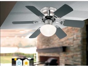 GLOBO 0307 - Mennyezeti ventilátor UGO 1xE27/60W/230V