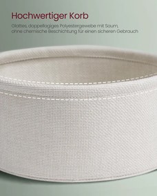 Kerek dohányzóasztal usb töltő porttal, kis asztal aljzattal, erdőzöld és krémfehér