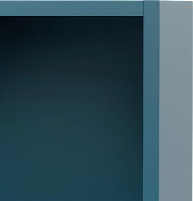 Boxie nyitott fali szekrény 40x40x27 cm petrol kék