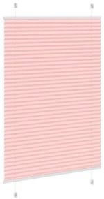 pliszírozott redőny rózsaszín 100x100 cm szövetszélesség 99,4cm