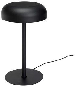 Fekete LED dimmelhető asztali lámpa (magasság 37 cm) Velo – Hübsch