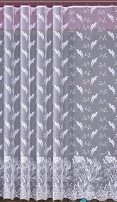 Mg Függöny jacquard 618/347 Fehér 290X170 G szalaggal