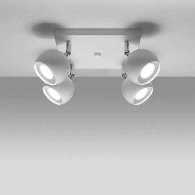 Sollux SL.0440 - Mennyezeti spotlámpa OCULARE 4xGU10/10W/230V