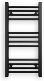 Fekete 400x800mm törölközőszárítós fürdőszobai radiátor Welland Lux | Készletről | Gyors kiszállítással