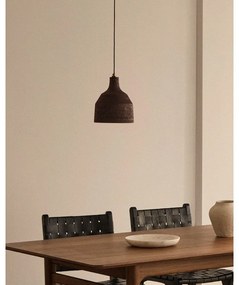 Fekete függőlámpa fa búrával ø 21 cm Amire – Kave Home