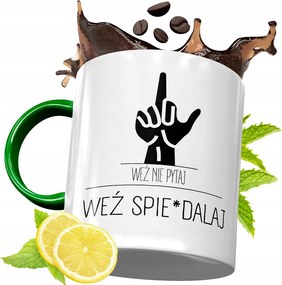 Zöld Vicces Bögre SzĂŒletĂ©snapi AjĂĄndĂ©k fĂ©nykĂ©pes nyomtatĂĄssal