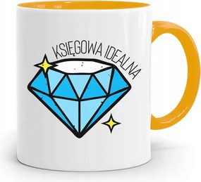 Sárga Bögre Ajándék Könyvelőnek, fényképes nyomattal