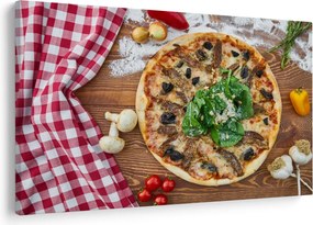 Pizza képe (90x60 cm)