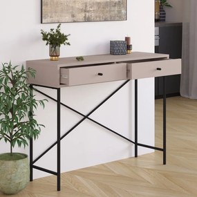 Szürkésbézs konzolasztal 35x110 cm Titan – Marckeric