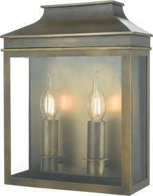 DAR LIGHTING VAP5045 VAPOUR Klasszikus Kültéri Fali Lámpa Átlátszó E14 IP44