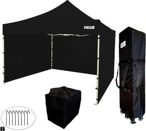 Reklám sátor 4x4m - Black