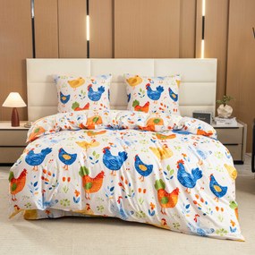 Mikroszálas ágyneműhuzat HENRIETTA színes Ágyneműhuzat mérete: 2 db 70 x 90 cm | 200 x 220 cm