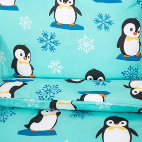4Home Gyermek pamut ágynemű Arctic Friends, 100 x 135 cm, 40 x 60 cm
