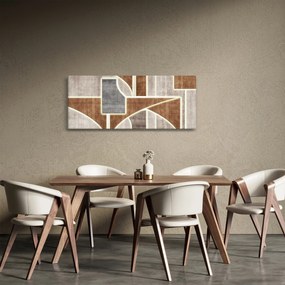 Kép - Alakzatok (120x50 cm)
