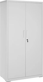 AUS-E1115 fehér fém komód 80 × 40 × 180 cm
