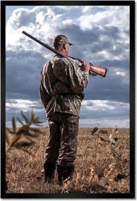 Poszterek keretben 40x60 Vadász fegyver a vállon