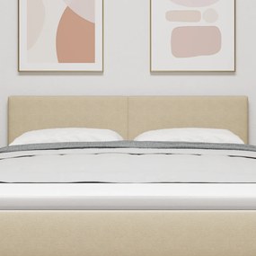 LED Fejtámla Egyszerű Design Világos Zöld Szürke 72 cm Bordás Szövet