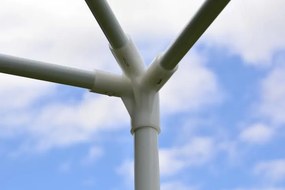 GARTHEN Kerti sátor 3 x 3 m PE 110 g / m² fehér