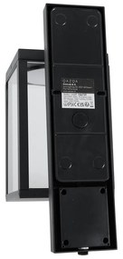 Kültéri fali lámpa fekete, beépített LED-vel, IP54 - Ferdinand