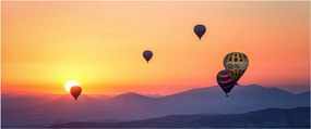 Hőlégballon képe (120x50 cm)