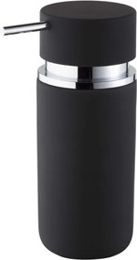 Modern Round szappanadagoló elegáns fekete színben